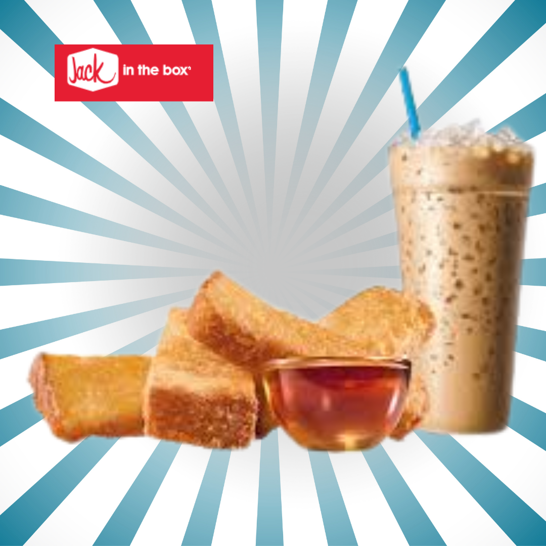 jack in the box 6pcs French Toast Sticks Combo