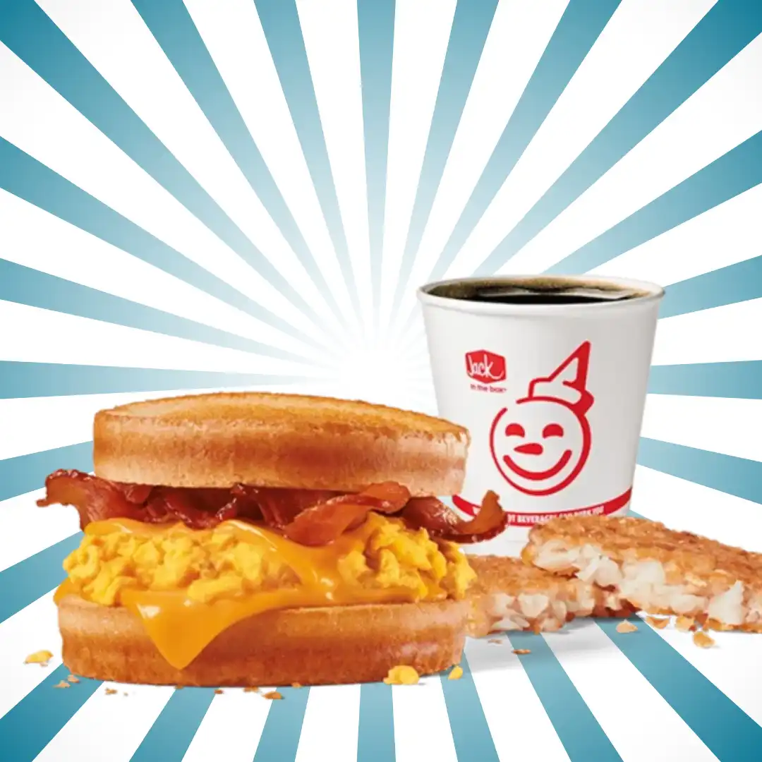 jack in the box Bacon, Egg & Cheese Scrambler