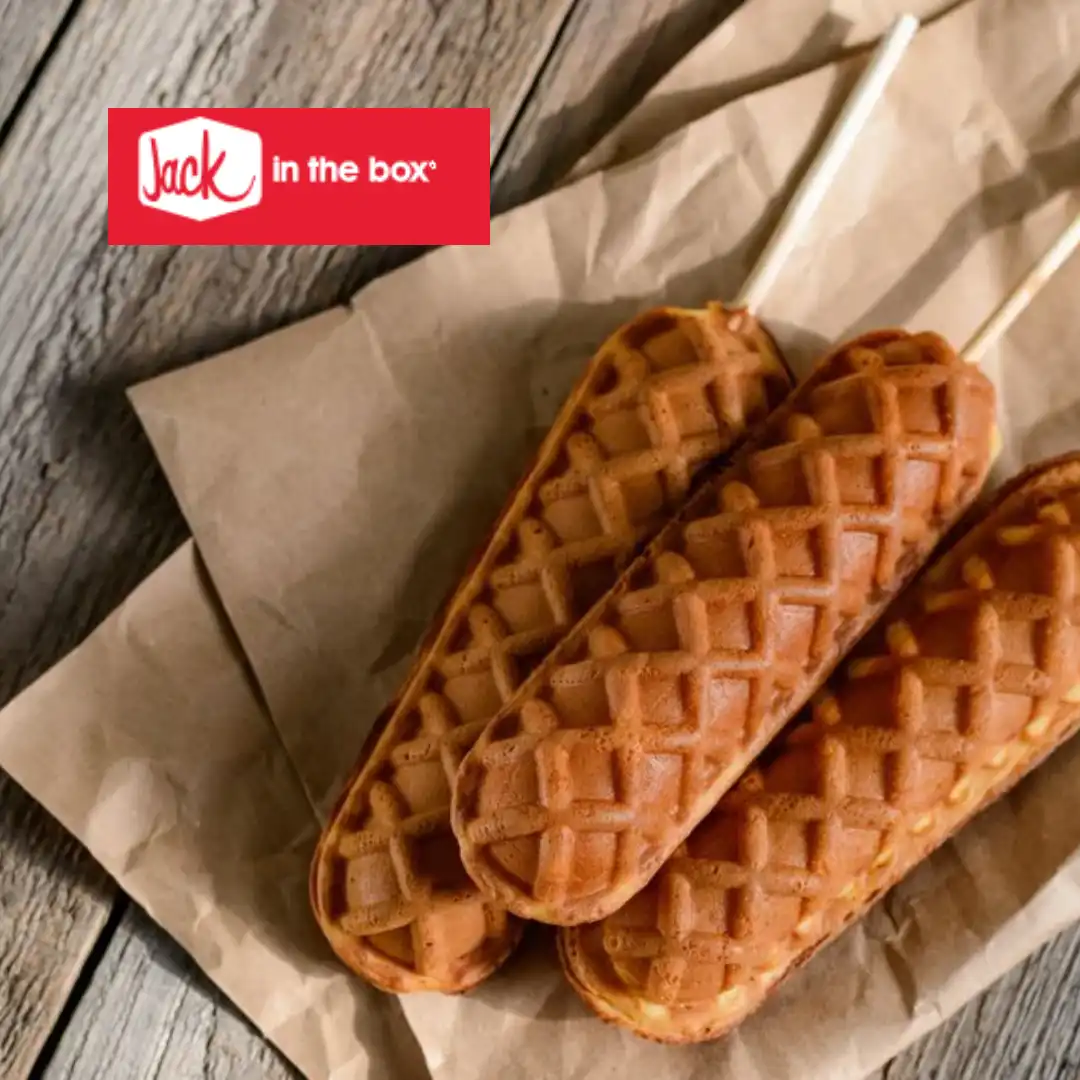 jack in the box Chicken & Waffle Sticks