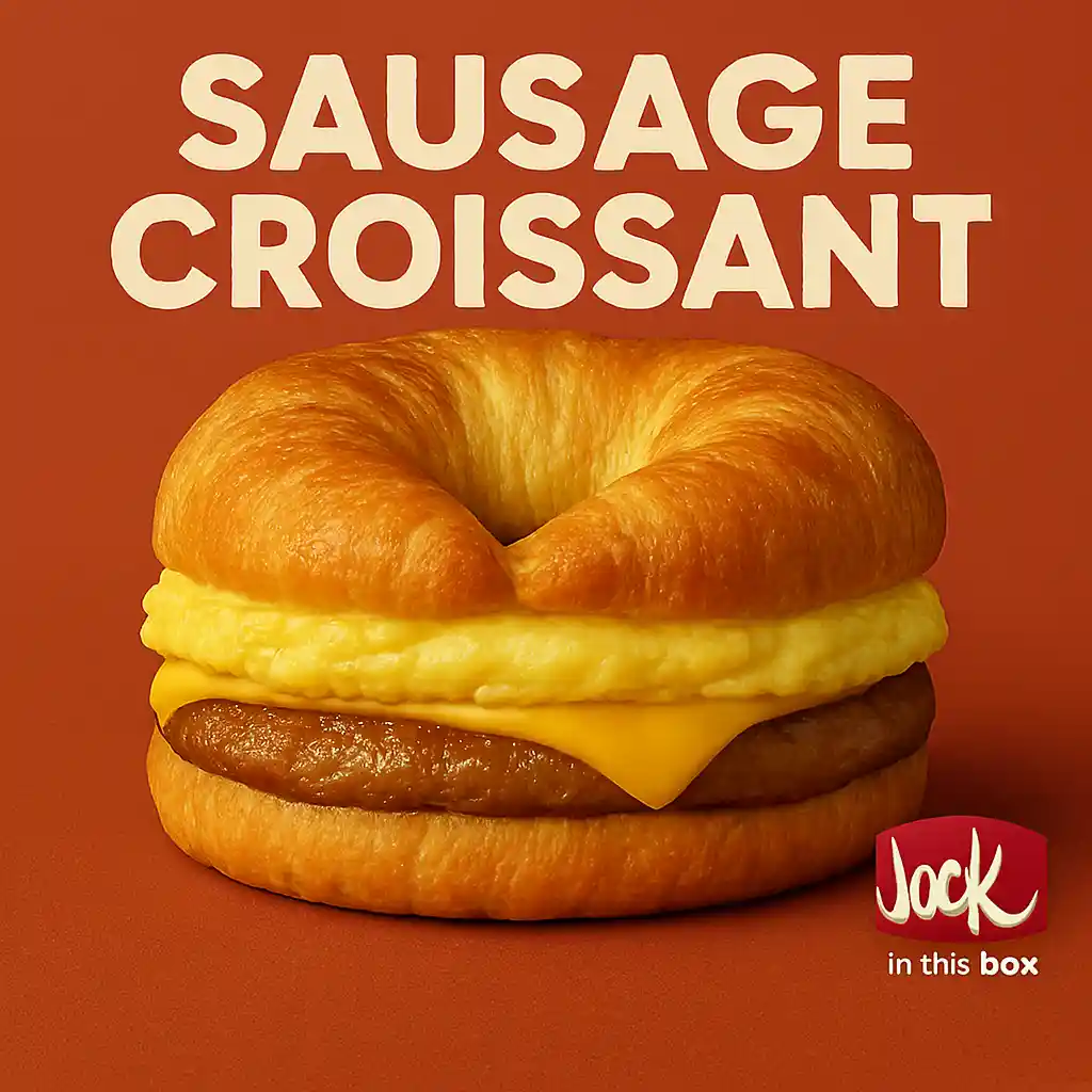 Jack in the Box Sausage Croissant