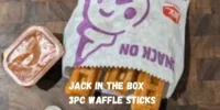 Jack in the Box 3pc Waffle Sticks Price, Calories & Nutrition
