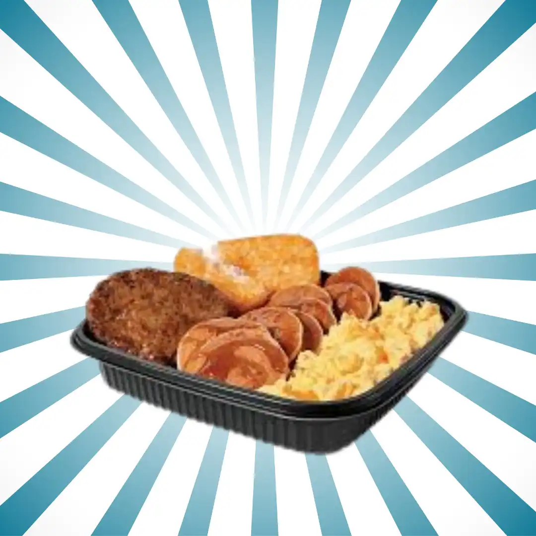 Jack in the box Jumbo Breakfast Platter With Sausage