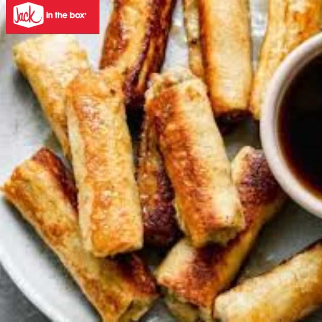 Jack in the Box 3pc French Toast Sticks Platter with Sausage Combo
