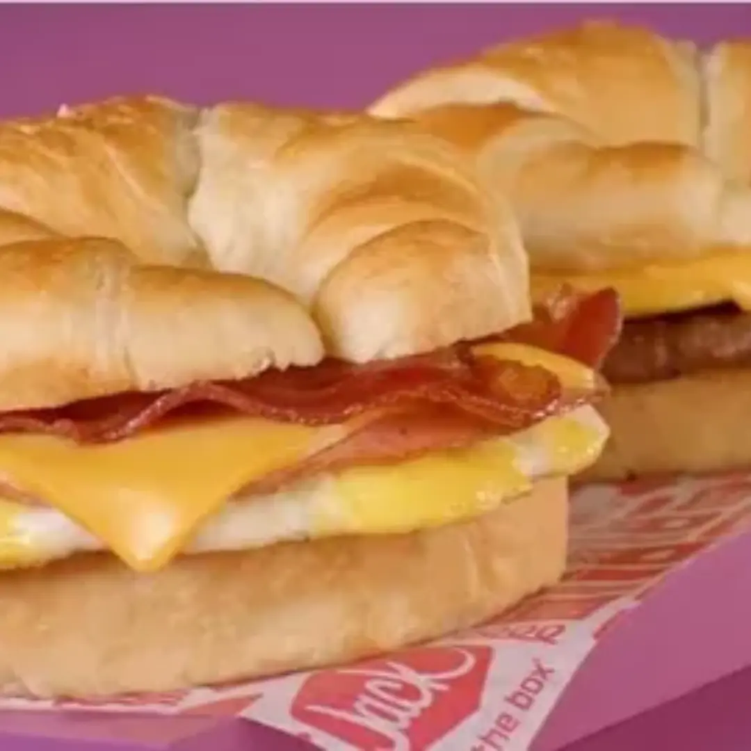 Spam Croissant Combo Jack in the Box