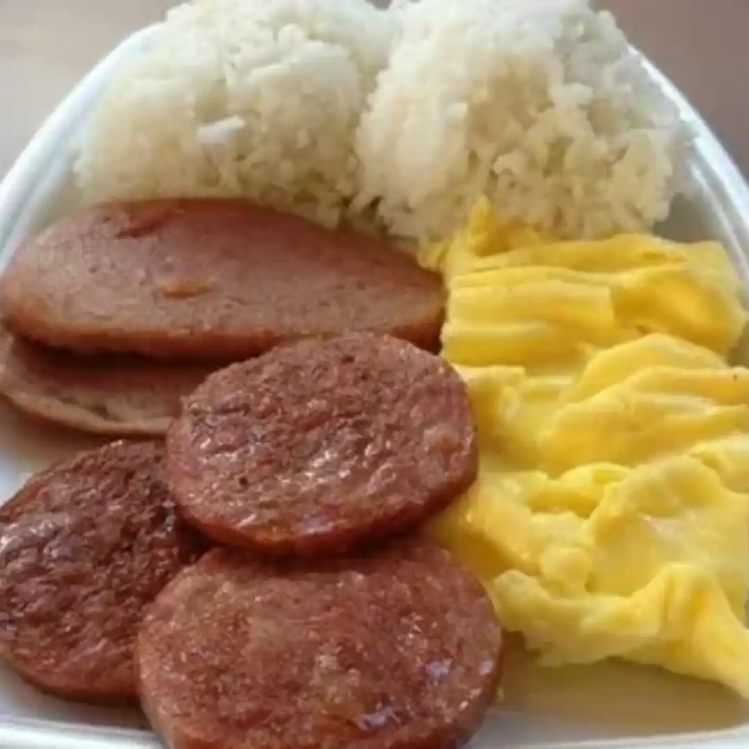 Spam Platter with Rice Combo Breakfast from Jack in the Box