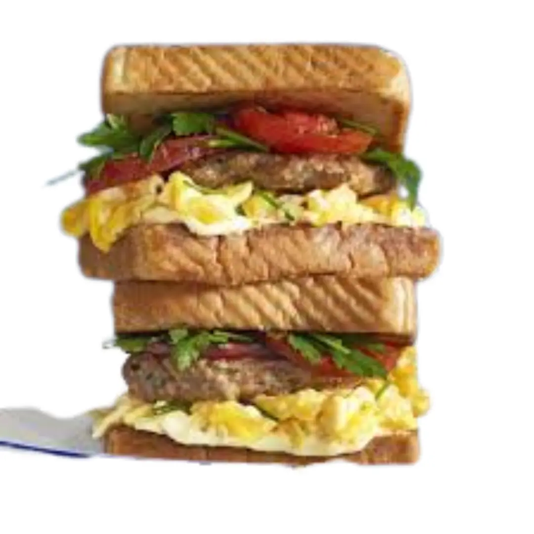 Jack in the box loaded breakfast sandwich